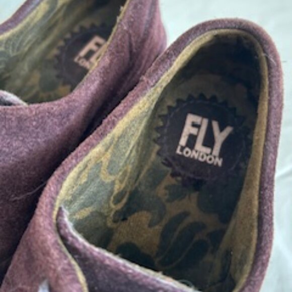 Rare Fly London, Suede, Lace Up Wedges, Size 35 - Picture 6 of 10